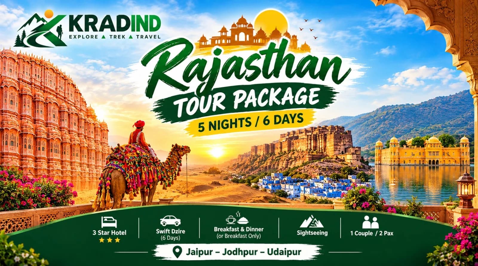 Rajasthan tour destination - KRADIND Adventures