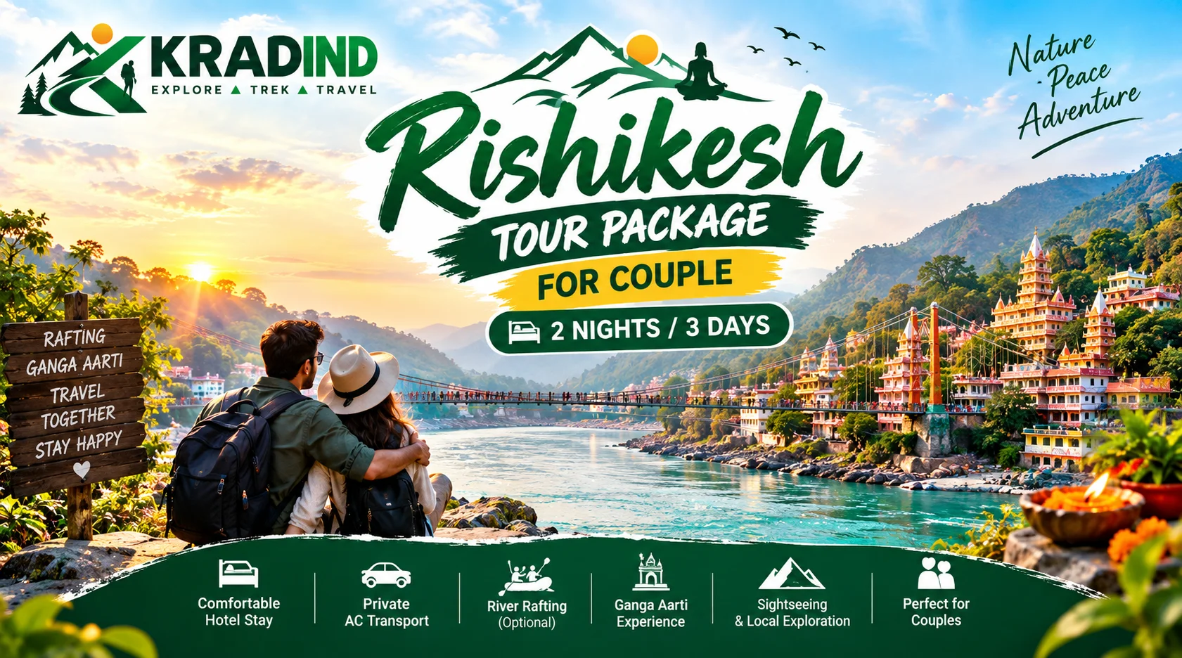 Customized holiday package by KRAD Global