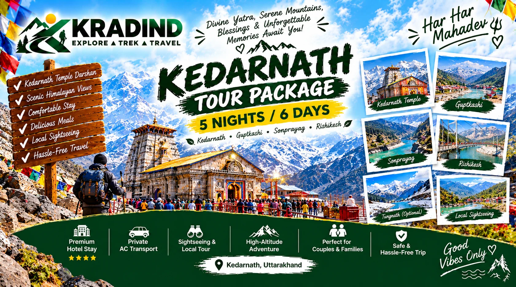 Customized holiday package by KRAD Global