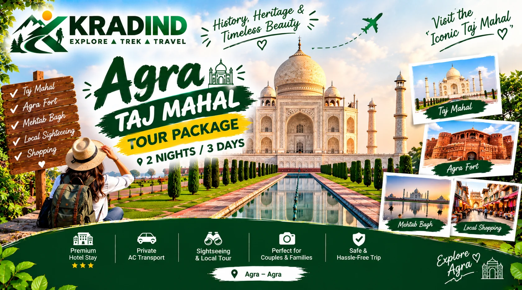 Customized holiday package by KRAD Global