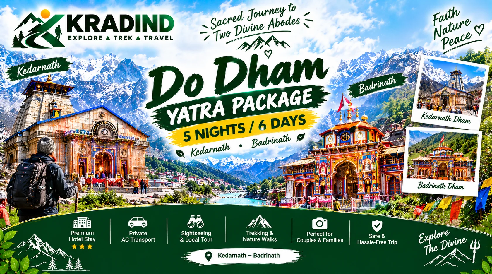 Customized holiday package by KRAD Global